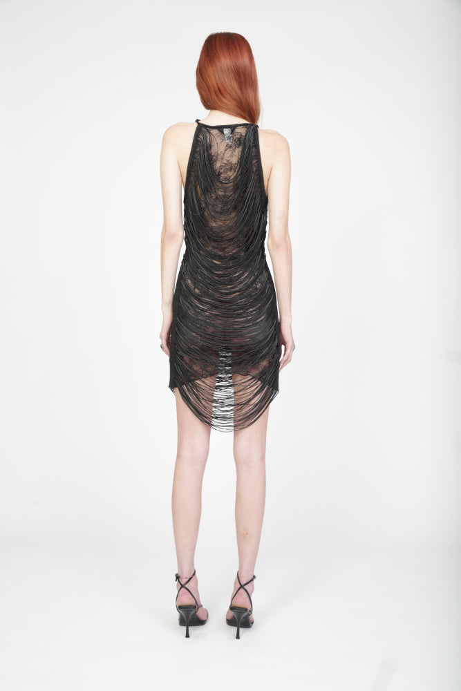 Megan Midi Fringe Dress  - Pre Order
