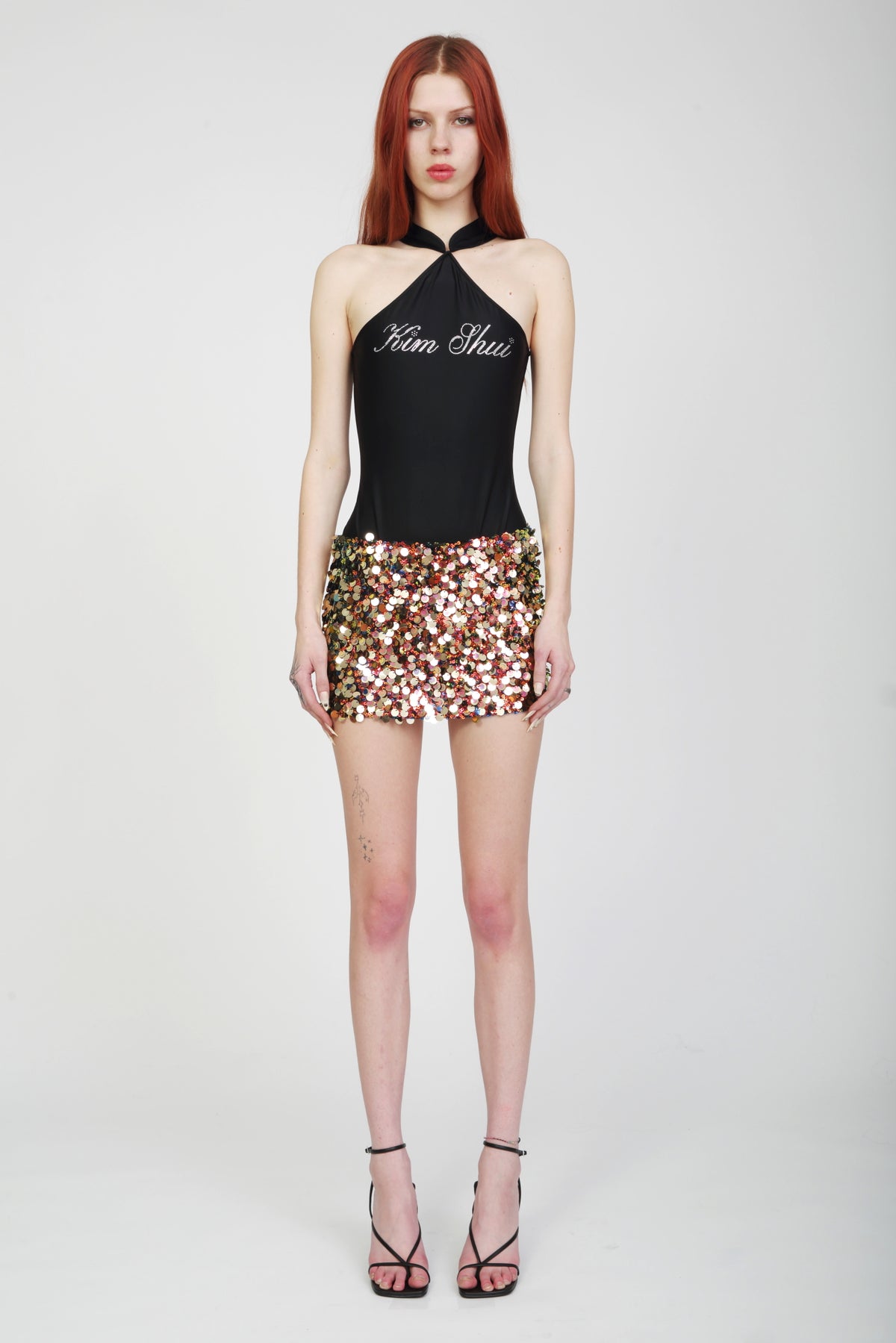 Sequined Mini Skirt-Pre-Order