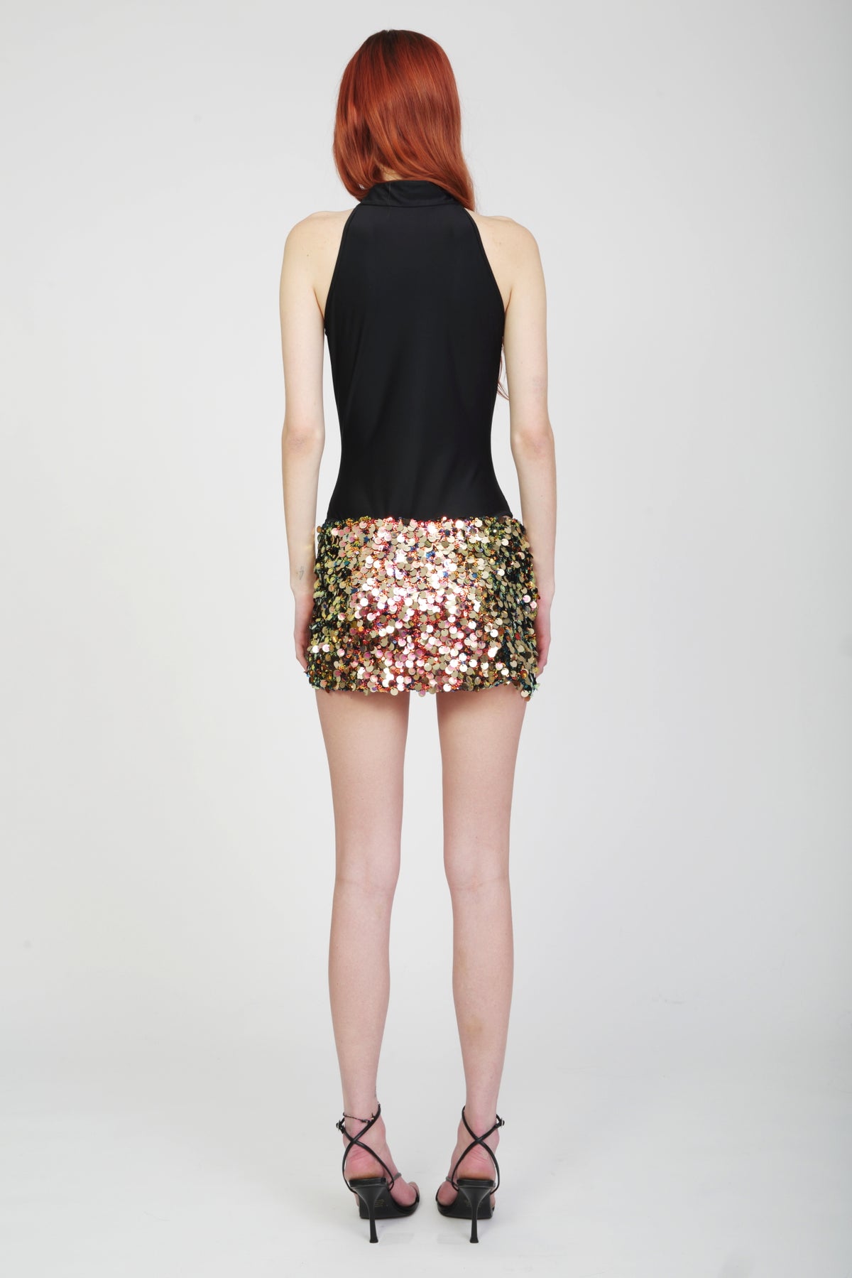 Sequined Mini Skirt-Pre-Order