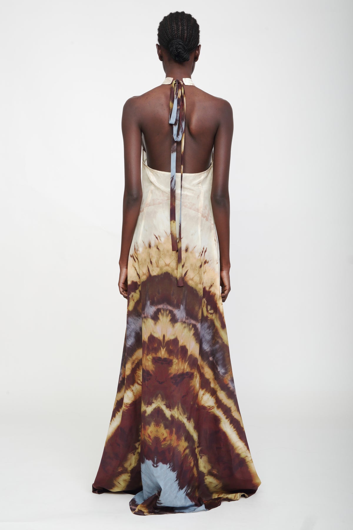 Silk Halter Dress-Pre Order