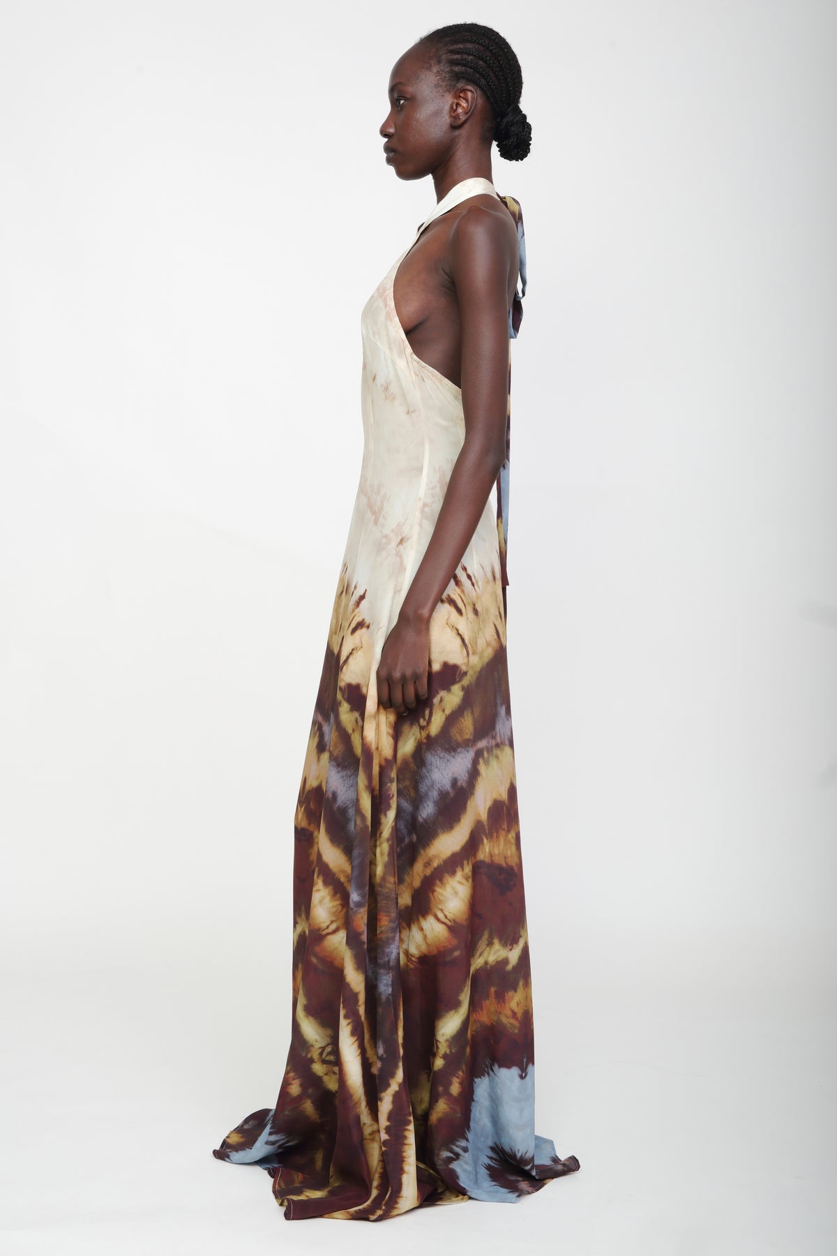 Silk Halter Dress-Pre Order