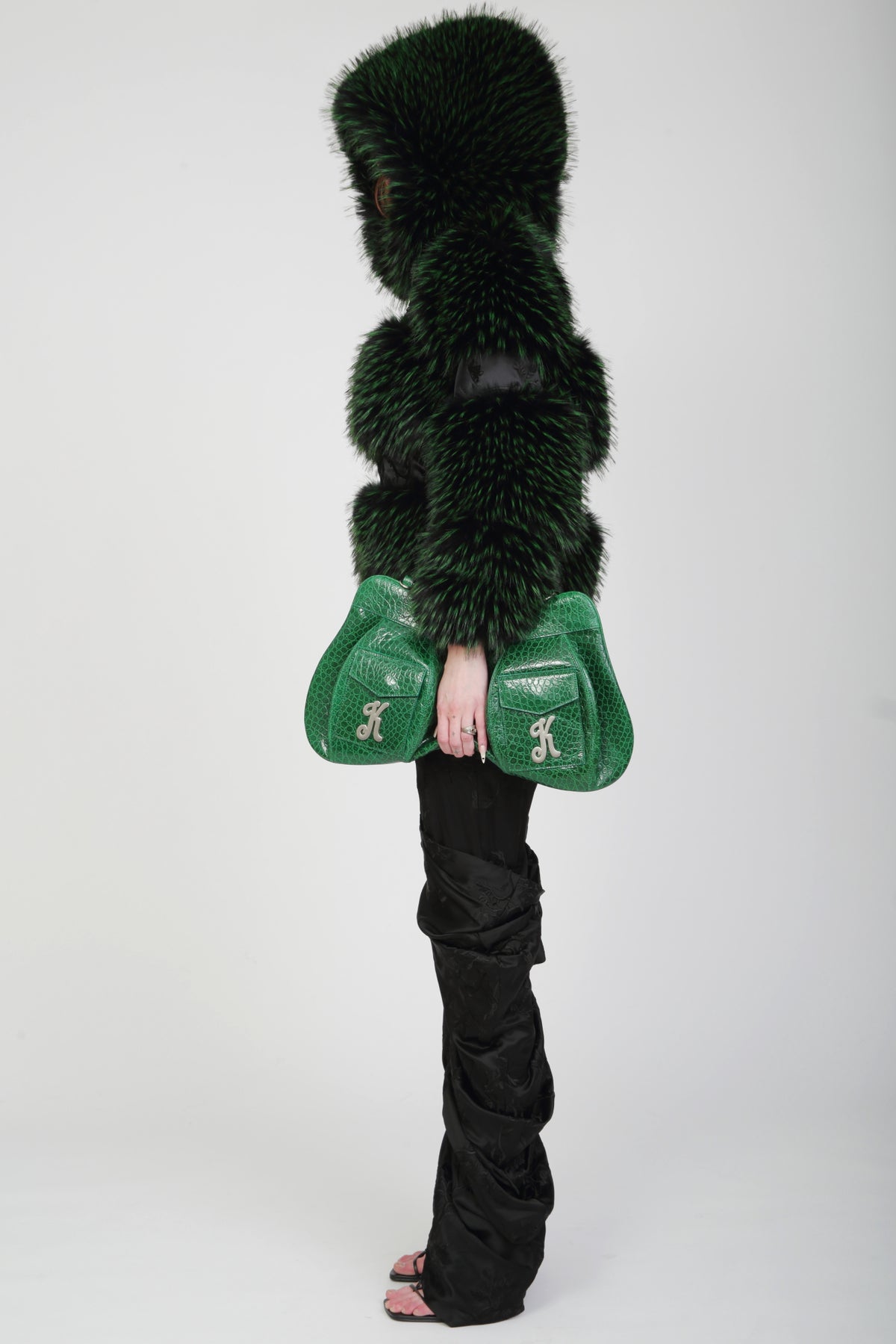 Memphy Fur Panel Coat-Pre-Order