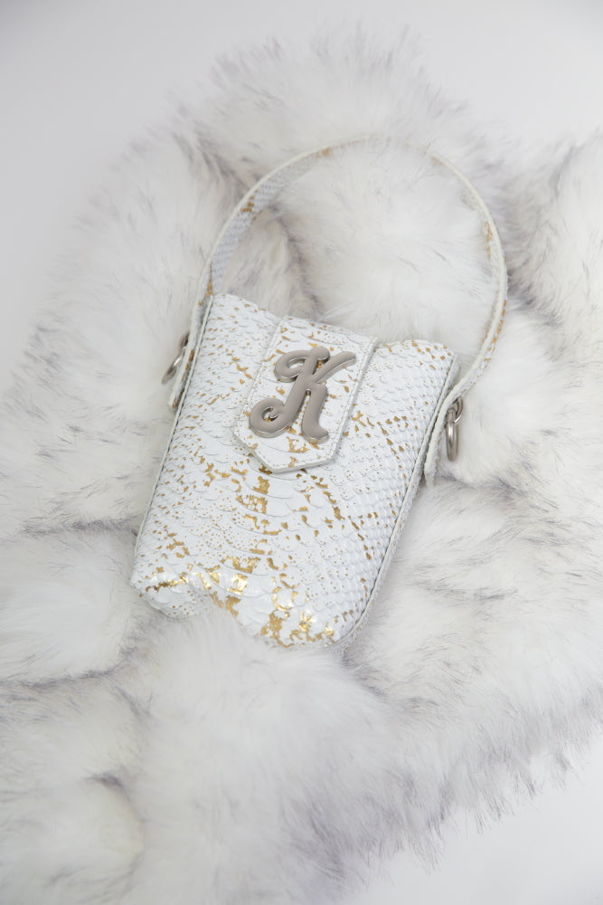 Baby White Croc Bag- Pre Order – Kim Shui Studio