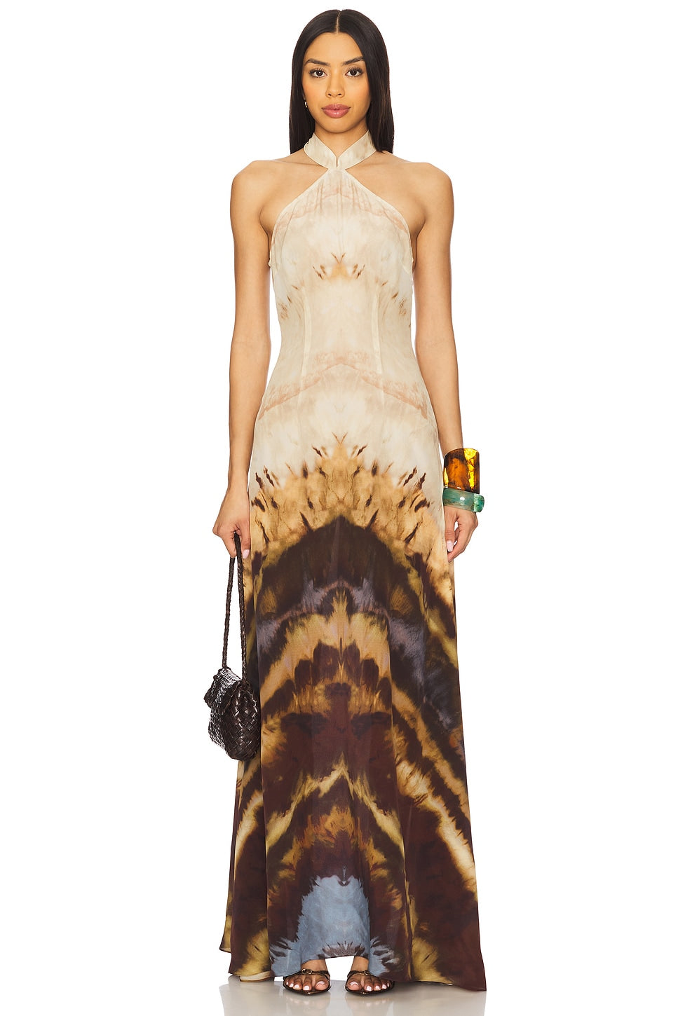 Silk Halter Dress-Pre Order