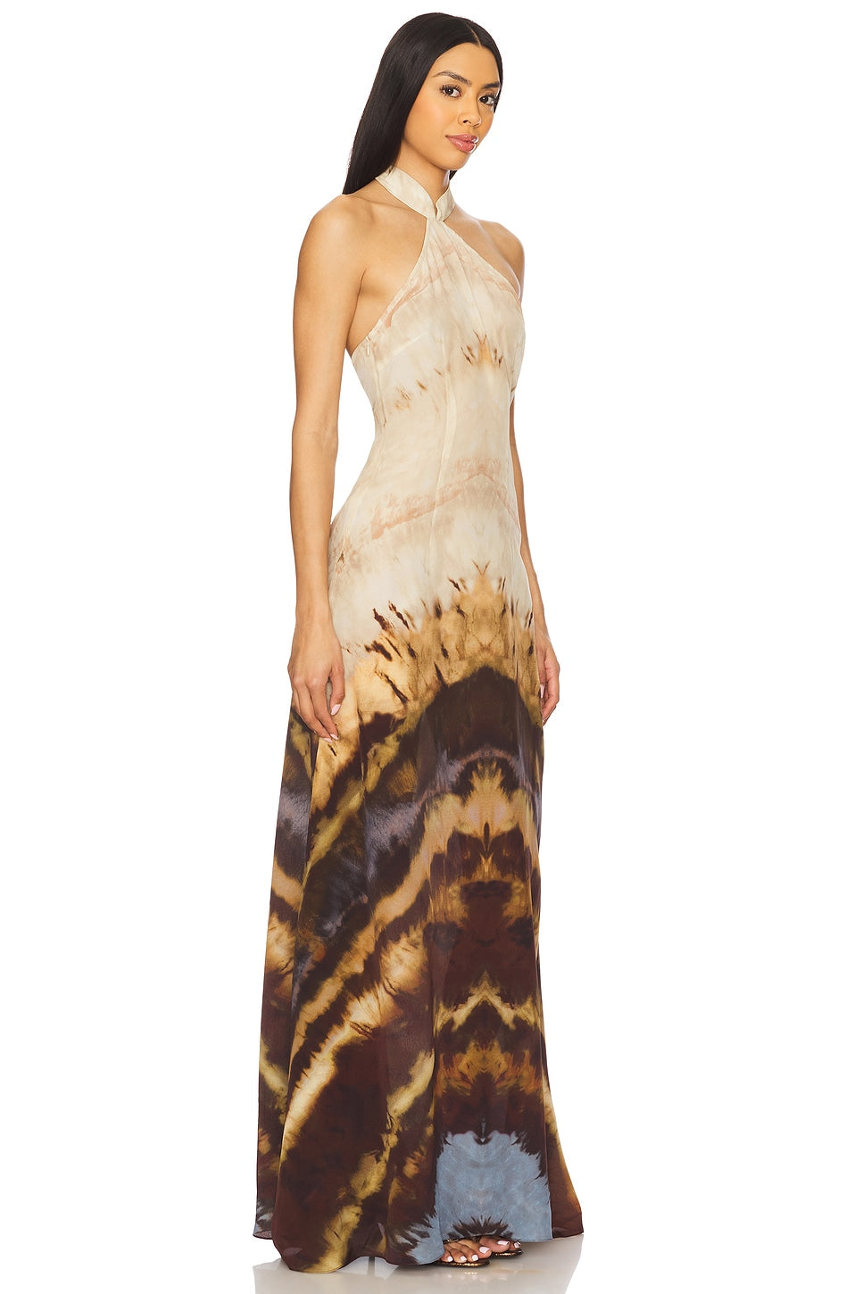 Silk Halter Dress-Pre Order