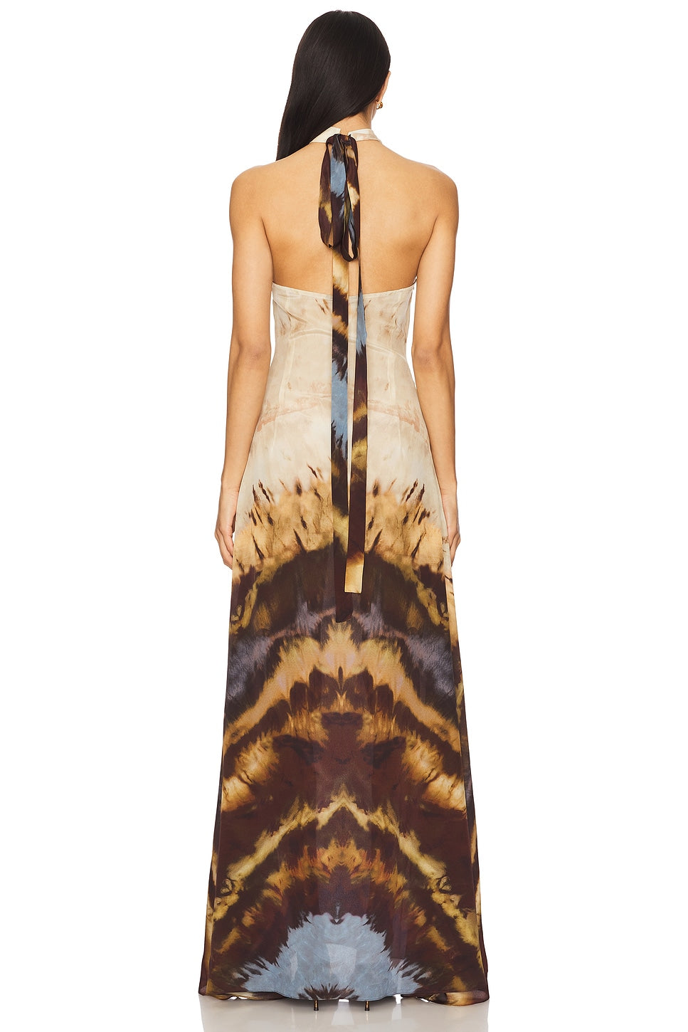 Silk Halter Dress-Pre Order