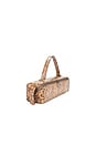 THE XL ZIPPER FERMI BAG IN PYTHON