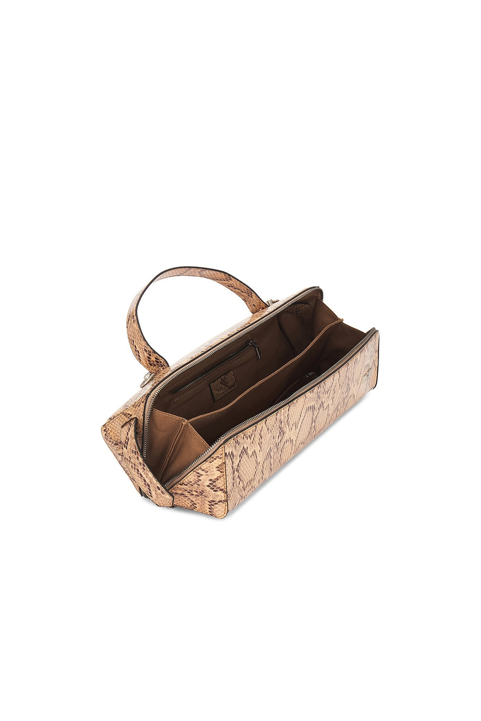 THE XL ZIPPER FERMI BAG IN PYTHON