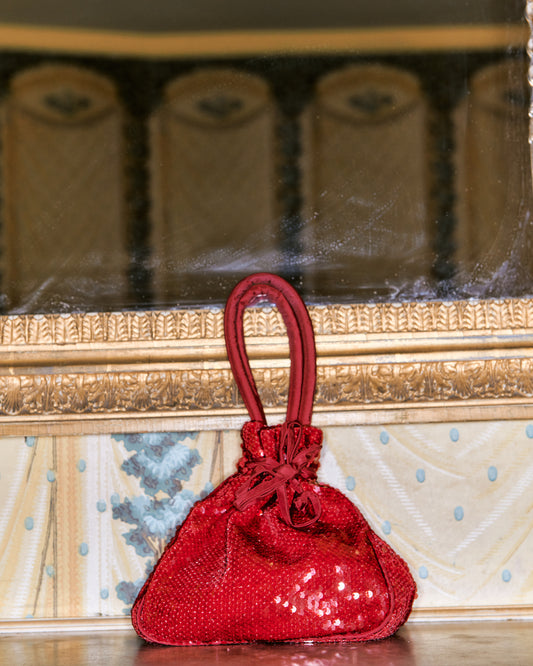 Pre-Order Red Sequin Pouch