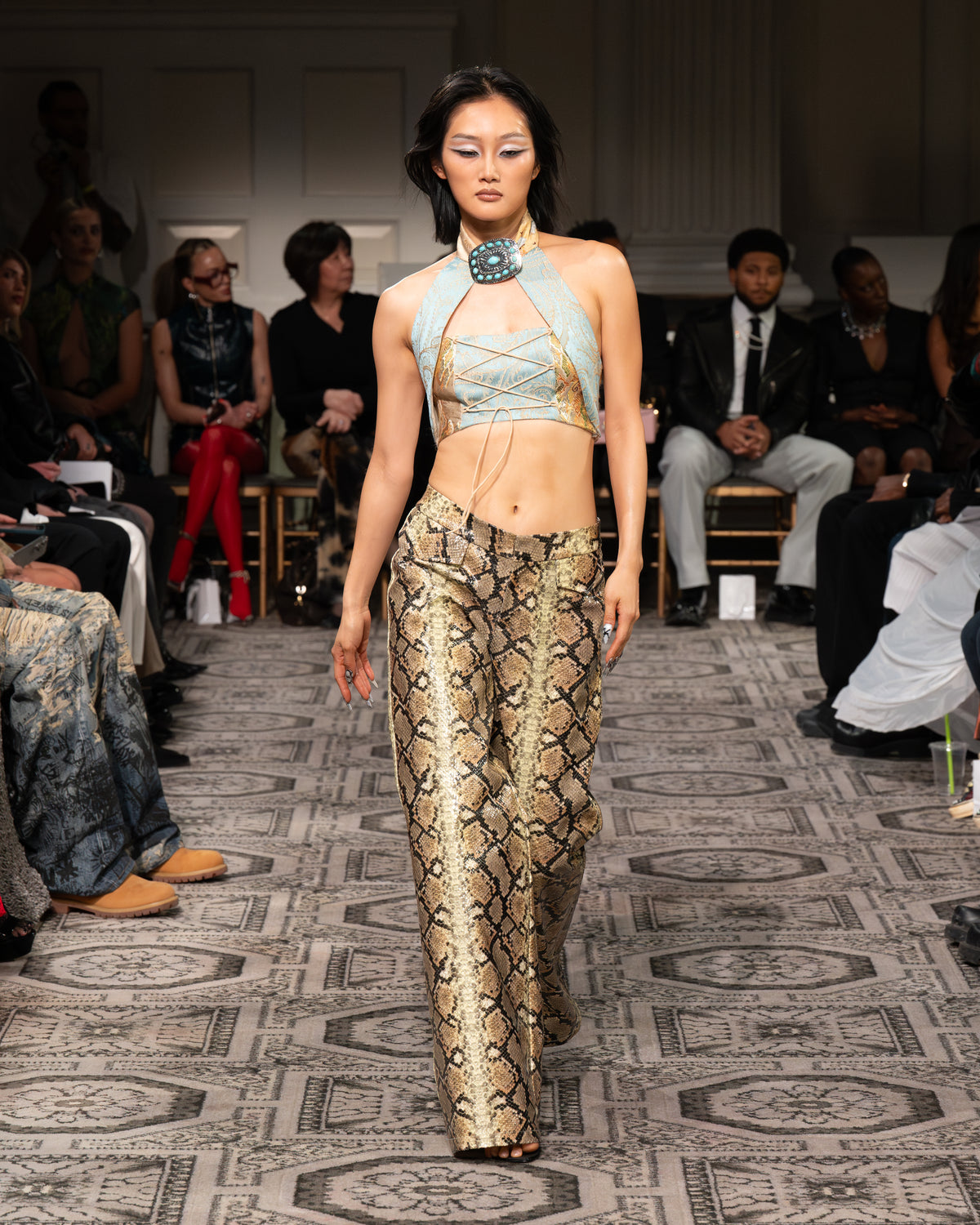 Moon Snakeskin Pant -Pre Order