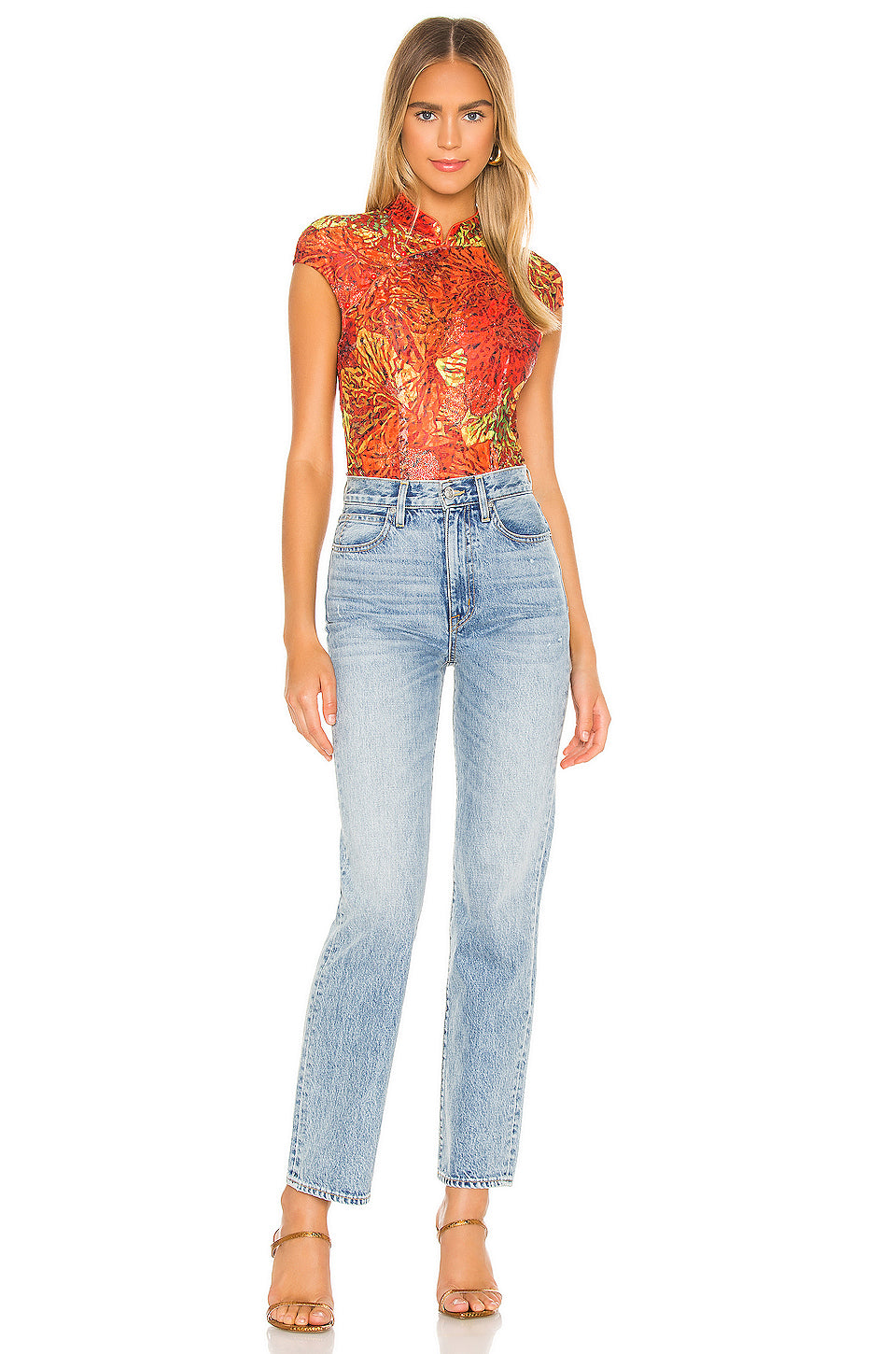 Red Lace Bodysuit