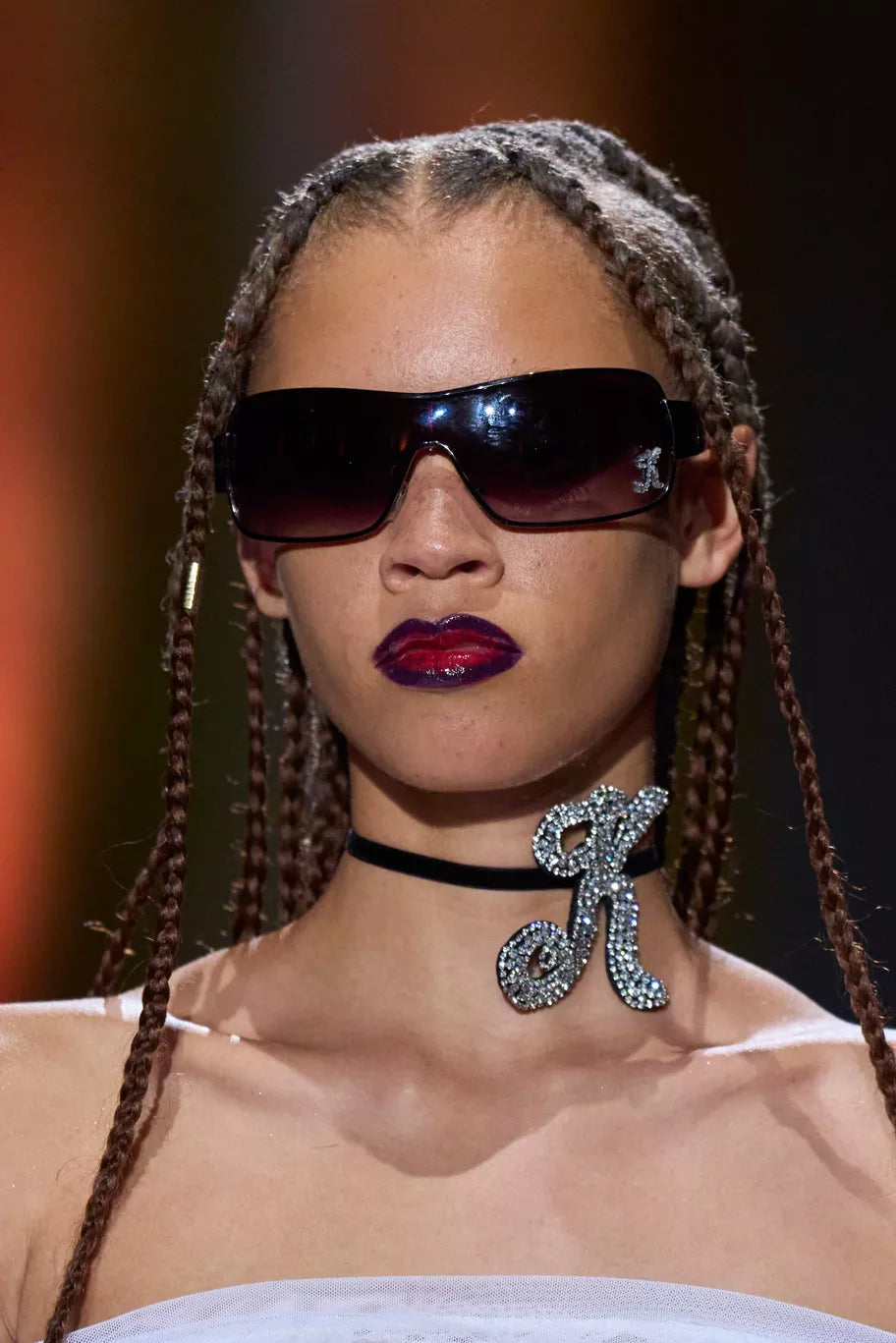 K choker necklace discount