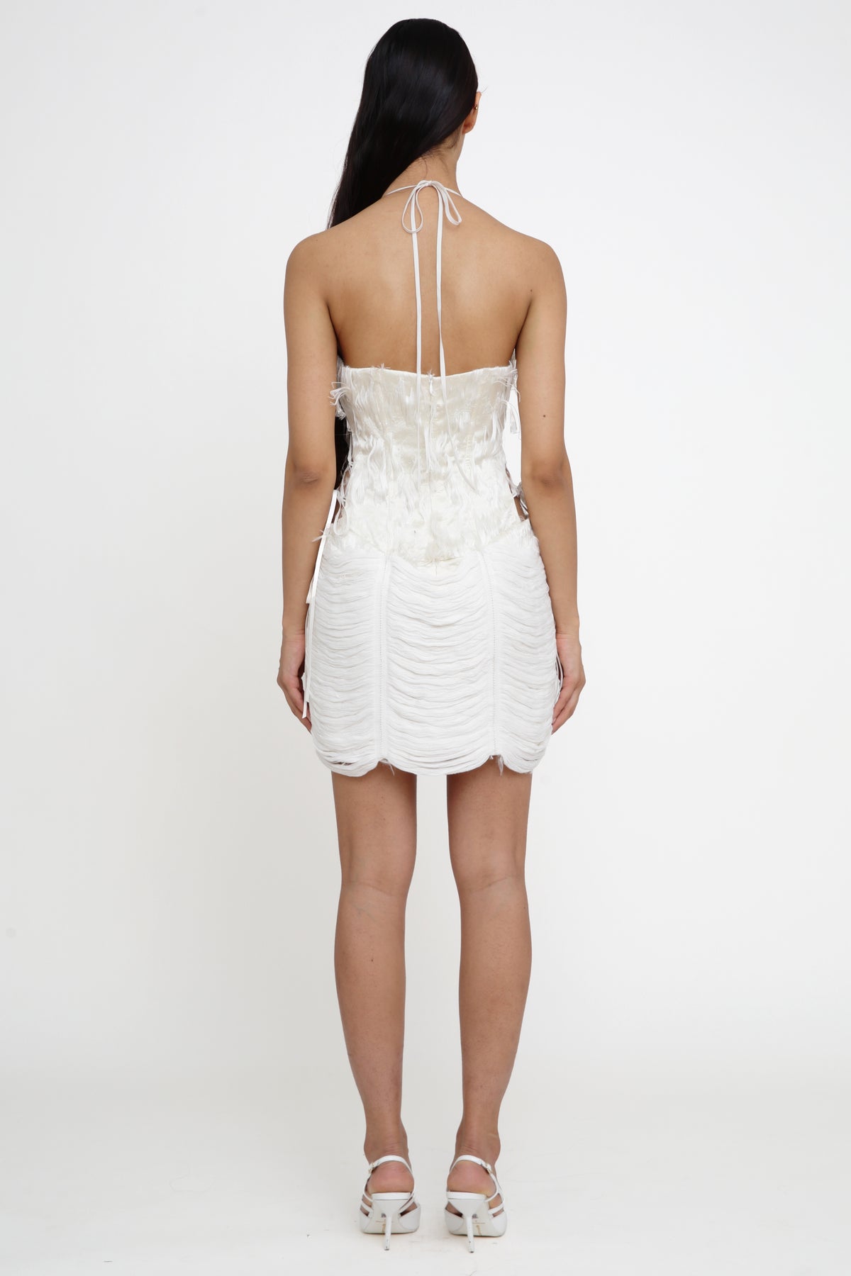 Liz Fringe Mini Dress- Pre Order