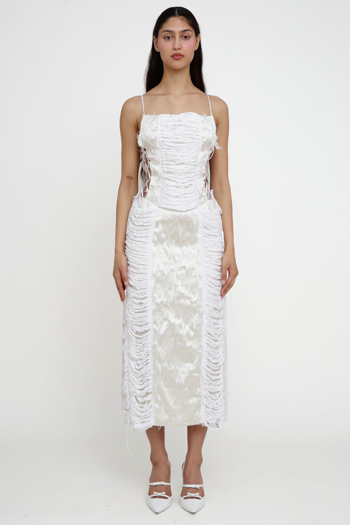 Jesse Lace Up Dress - Pre Order