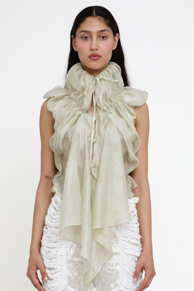 Hong Ruffle Top- Pre Order