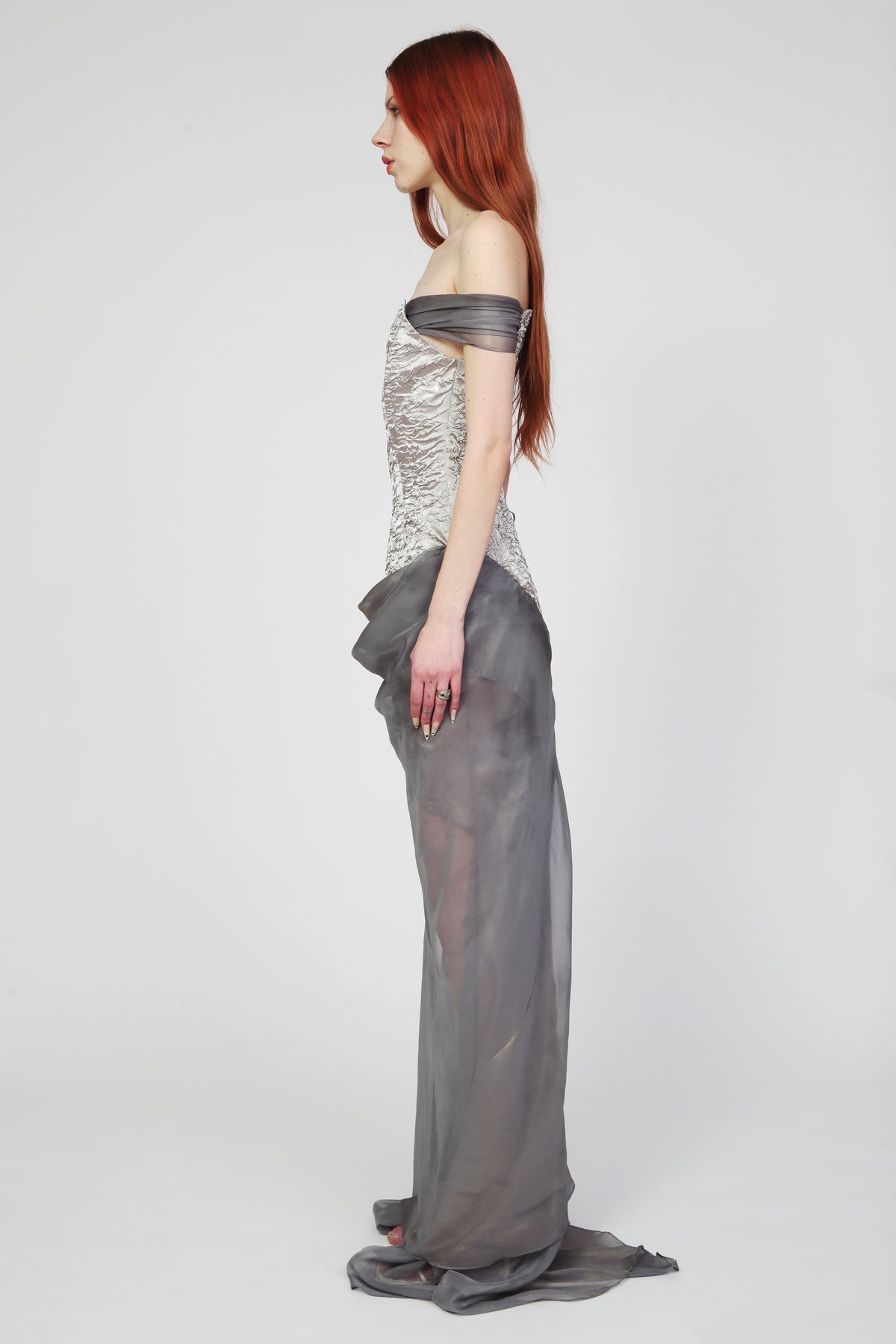 Jeneviene Silk Gown Pre Order