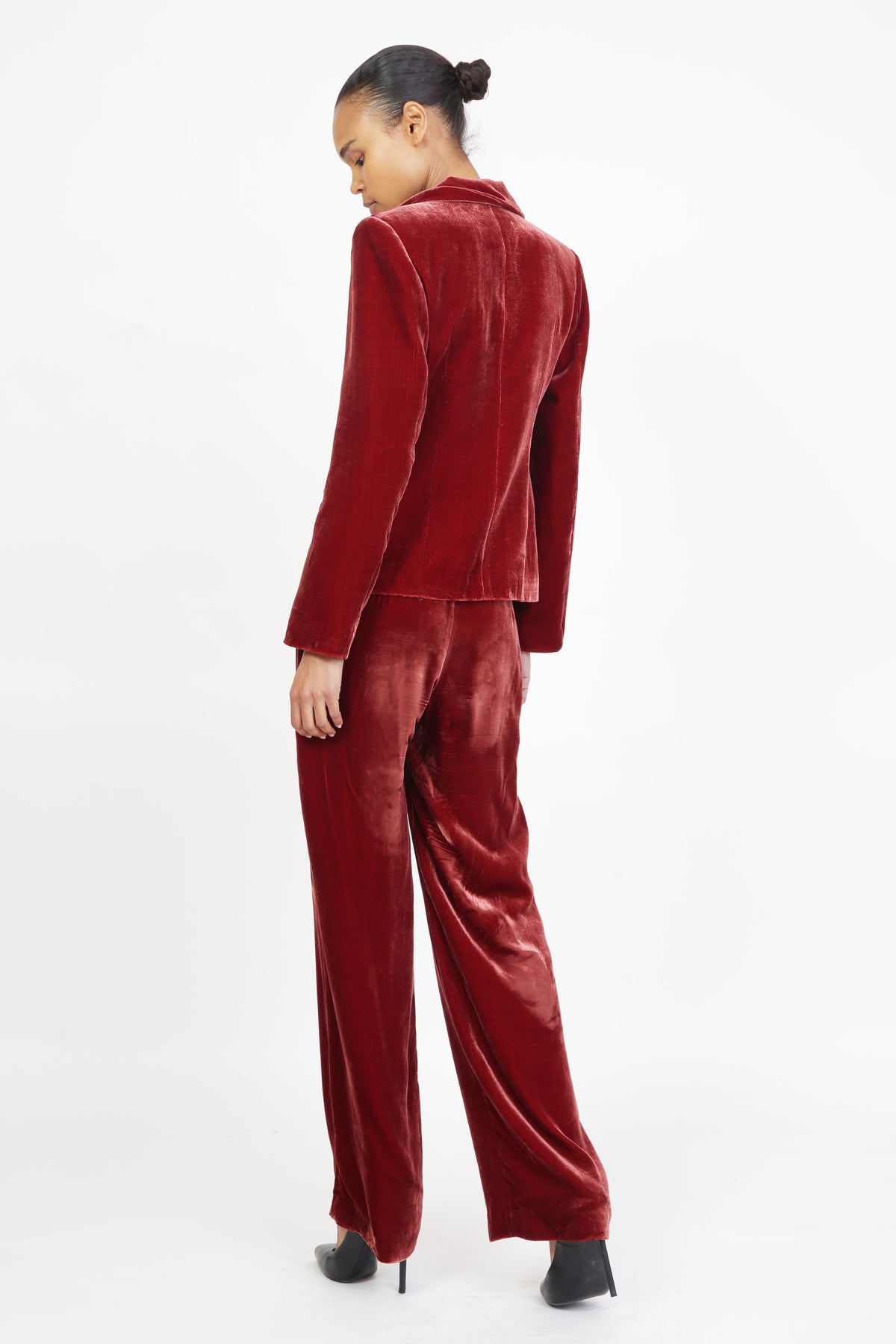 Lihem Silk Velvet Blazer