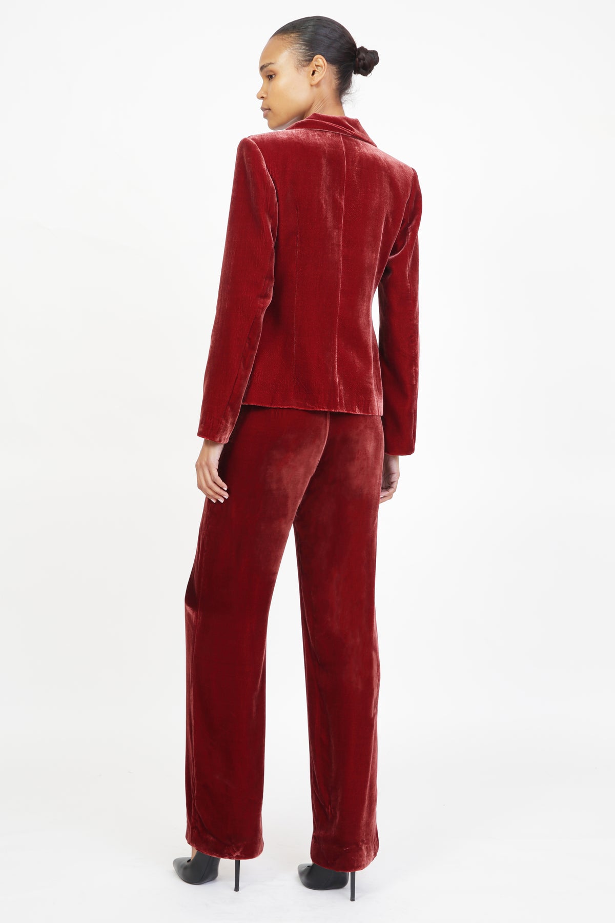 Lihem Silk Velvet Blazer