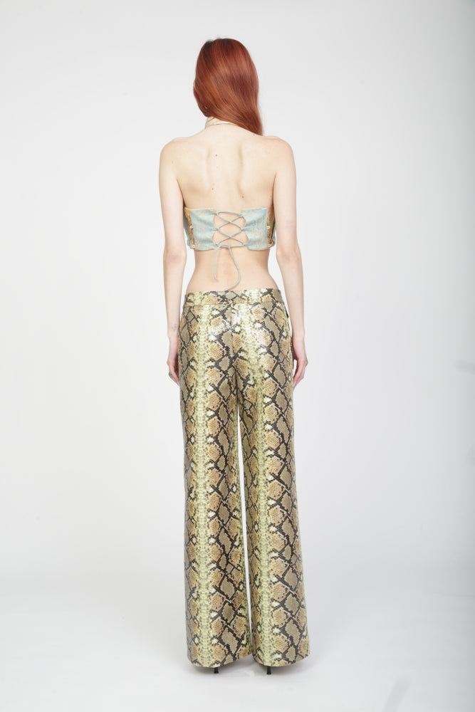 Moon QiPao Cropped Corset -Pre Order