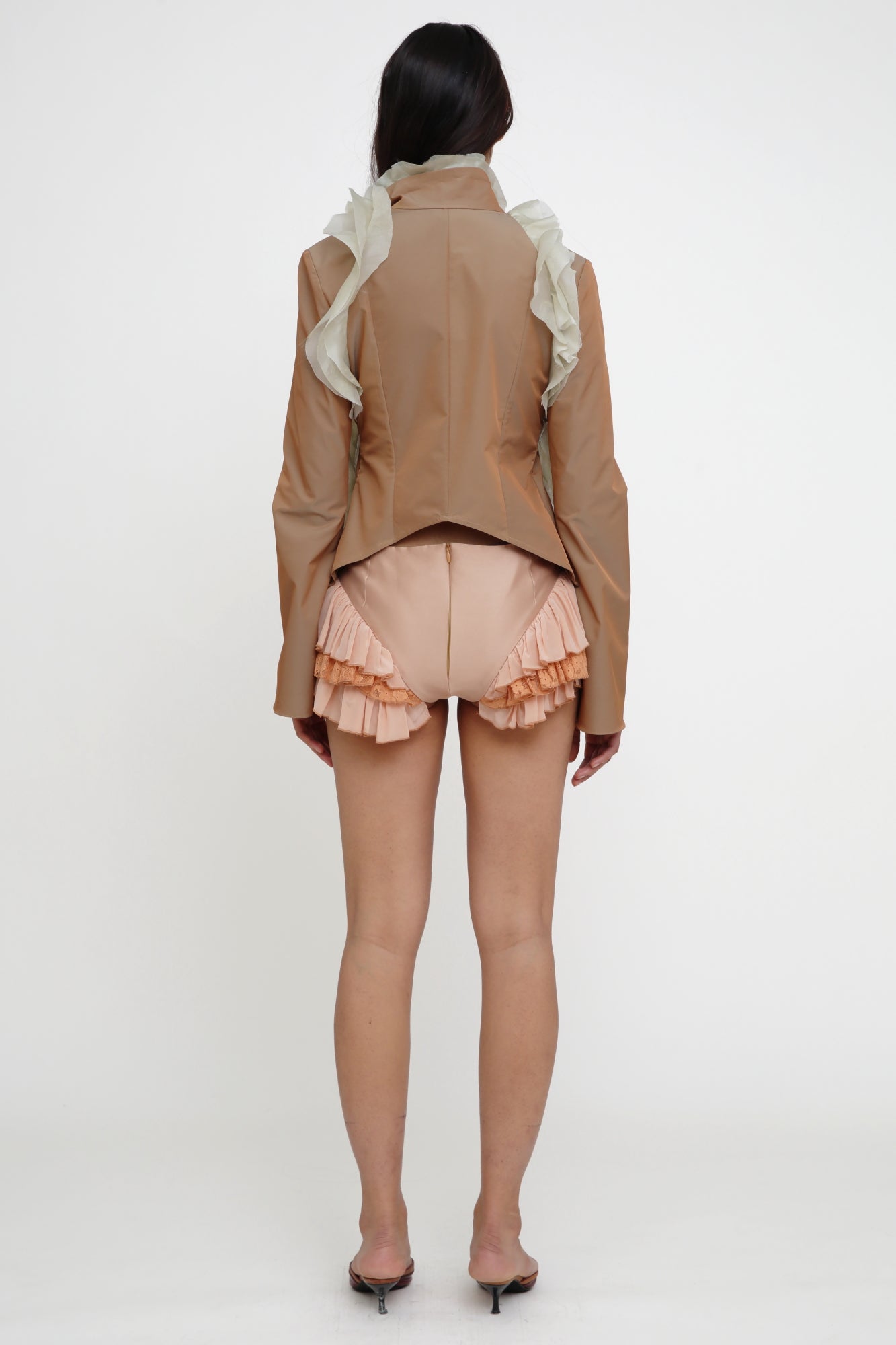 Arianna Ruffle Bloomer Short – Kim Shui Studio