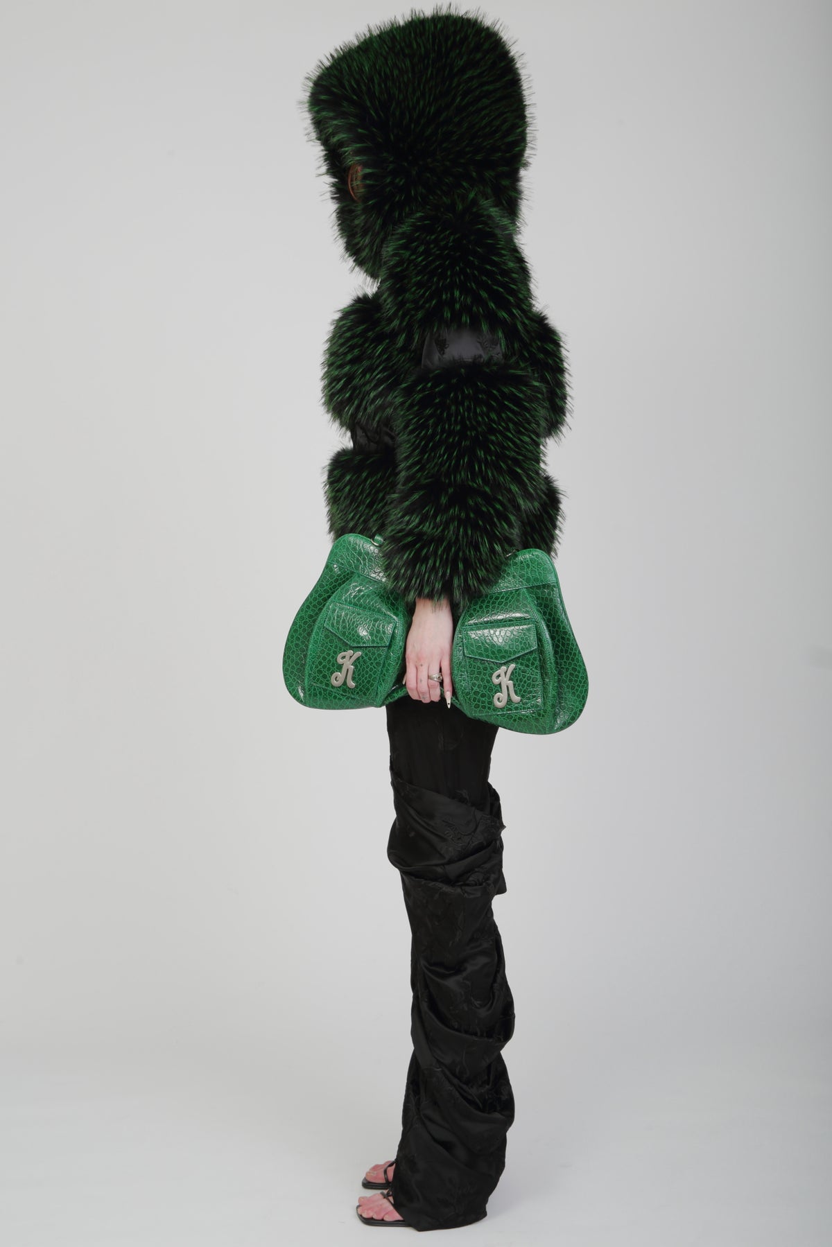 Memphy Fur Panel Coat-Pre Order