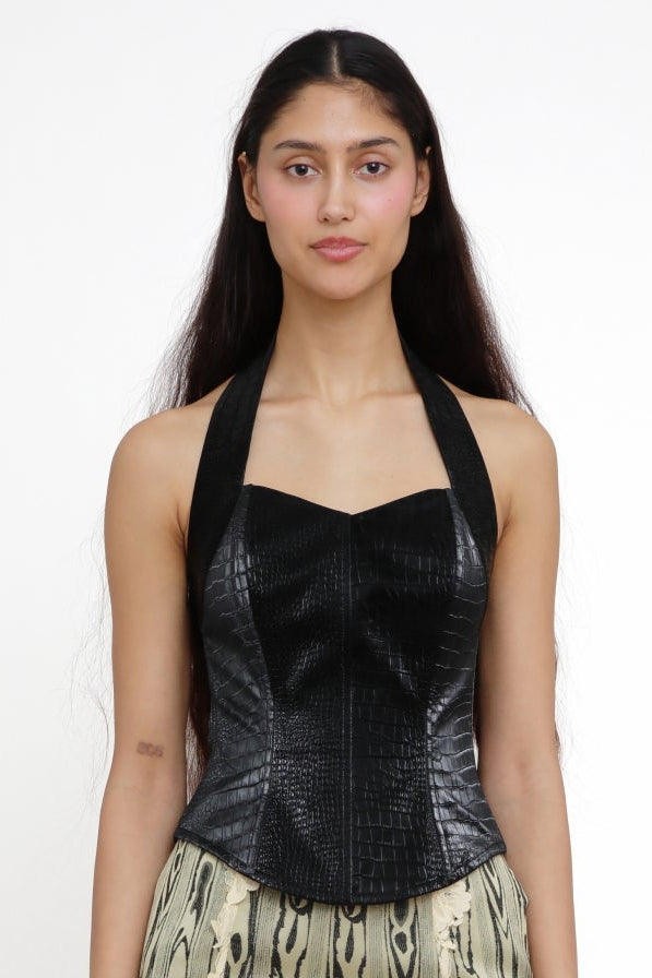 Jee Black Corset-Pre Order