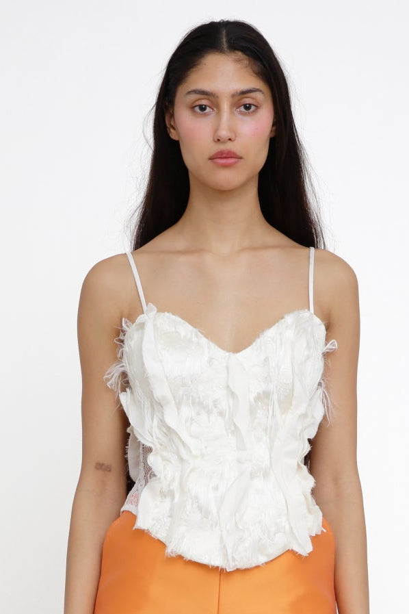 Emma Lace Up Bustier -Pre Order