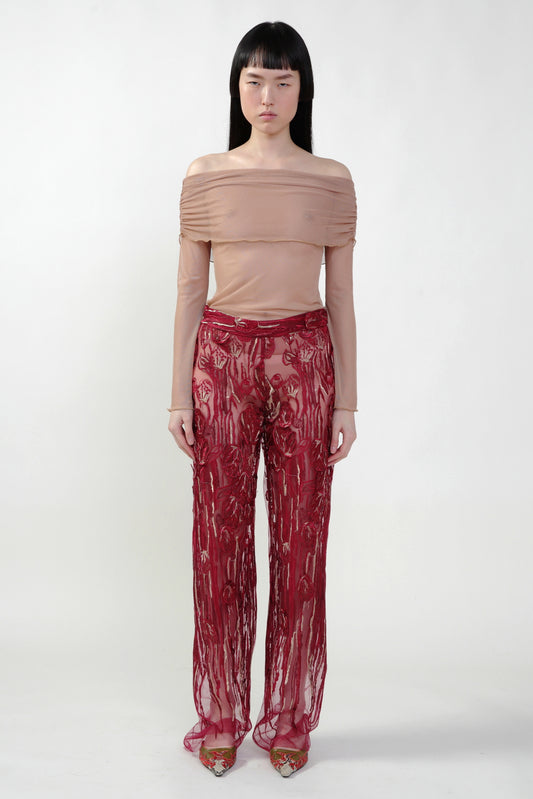 Pink Brocade Bustier – Kim Shui Studio