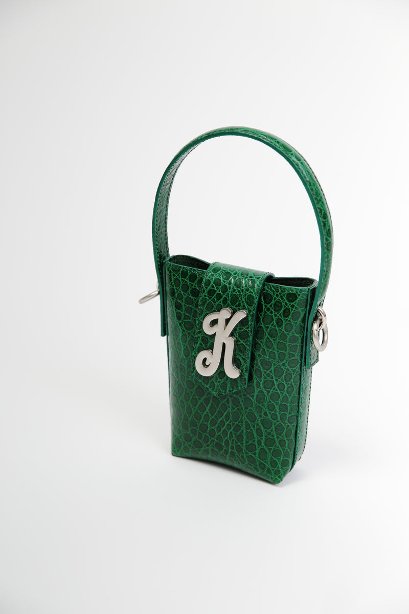 Baby Green Croc Bag- Pre Order