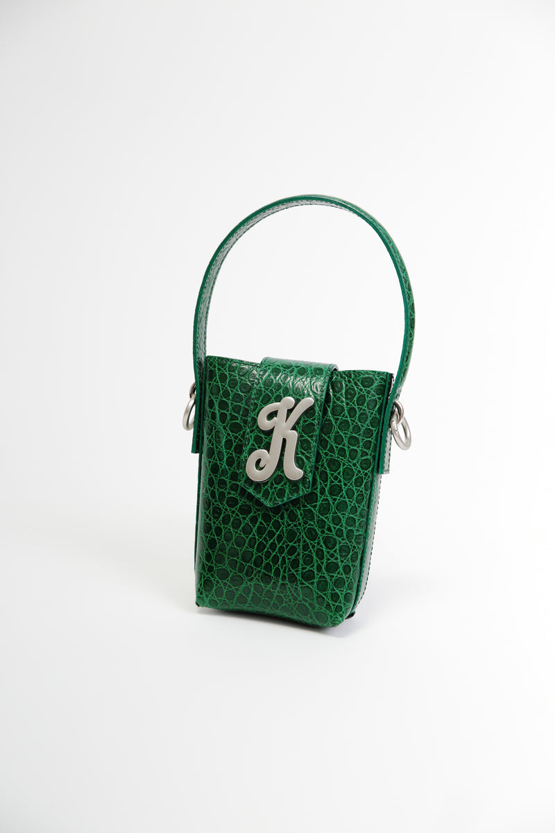 Baby Green Croc Bag- Pre Order