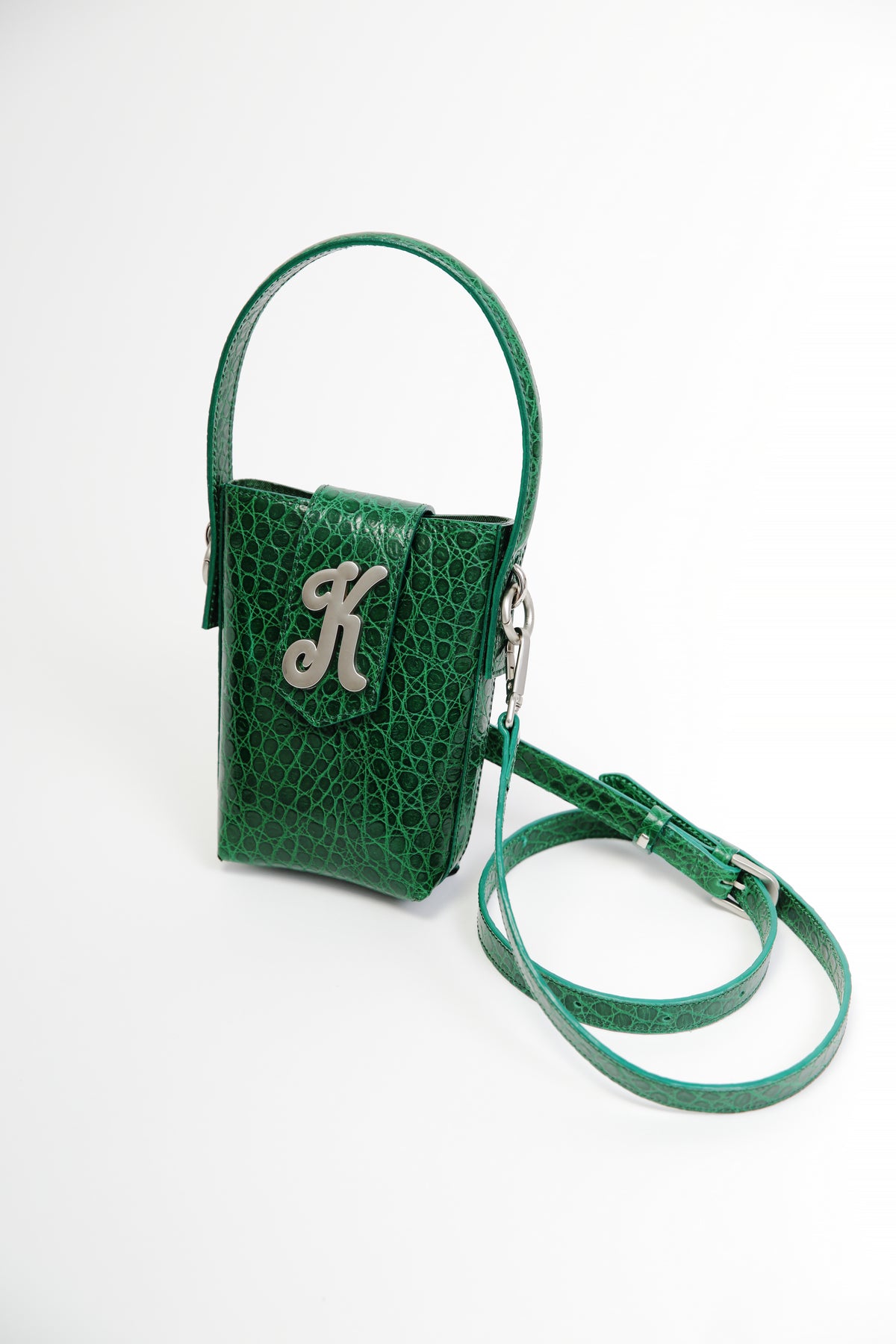 Baby Green Croc Bag- Pre Order