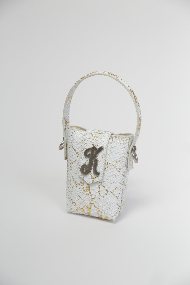 Baby White Croc Bag- Pre Order – Kim Shui Studio