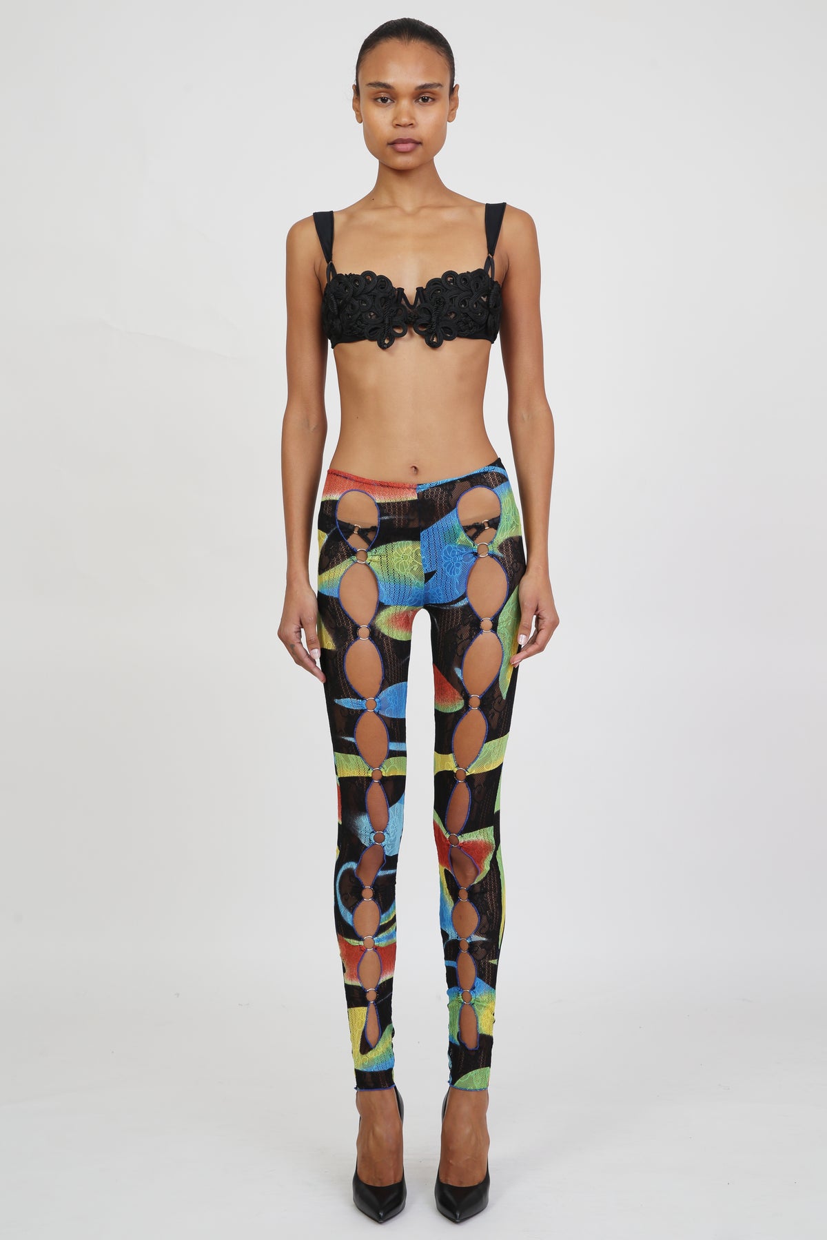 Blue Swirl Print Pant-Final Sale/No Returns