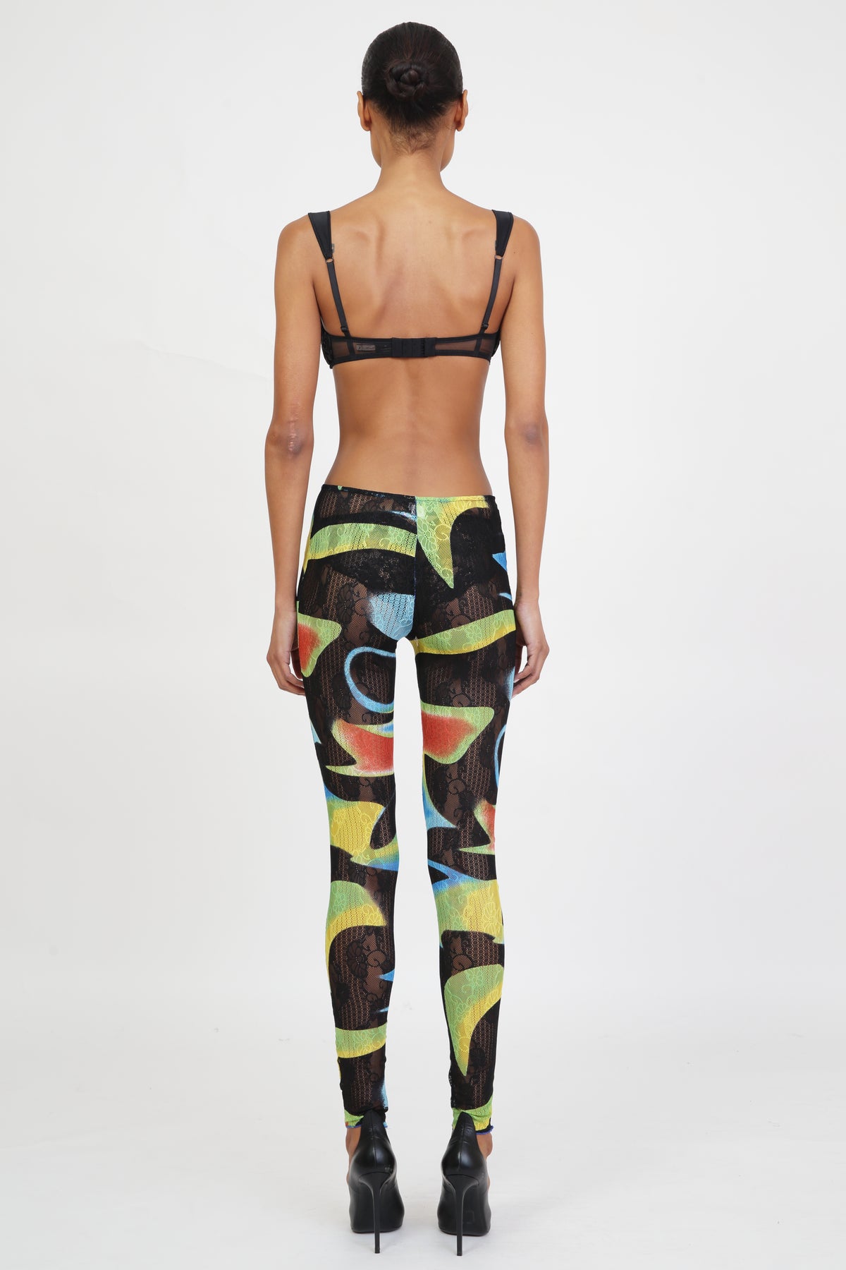 Blue Swirl Print Pant-Final Sale/No Returns