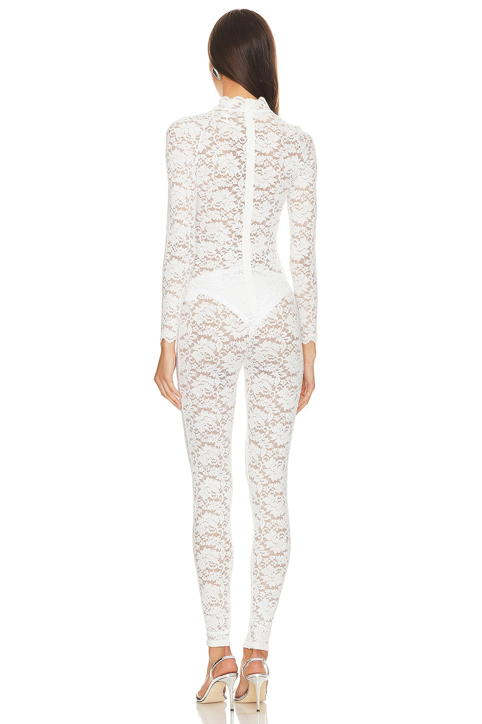 White Lace Jumpsuit