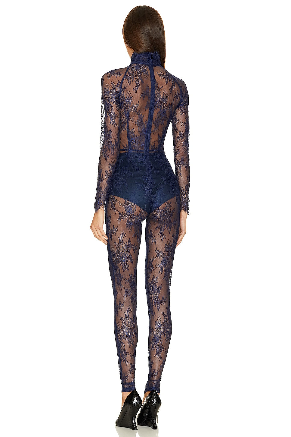 Sapphire Lace Jumpsuit