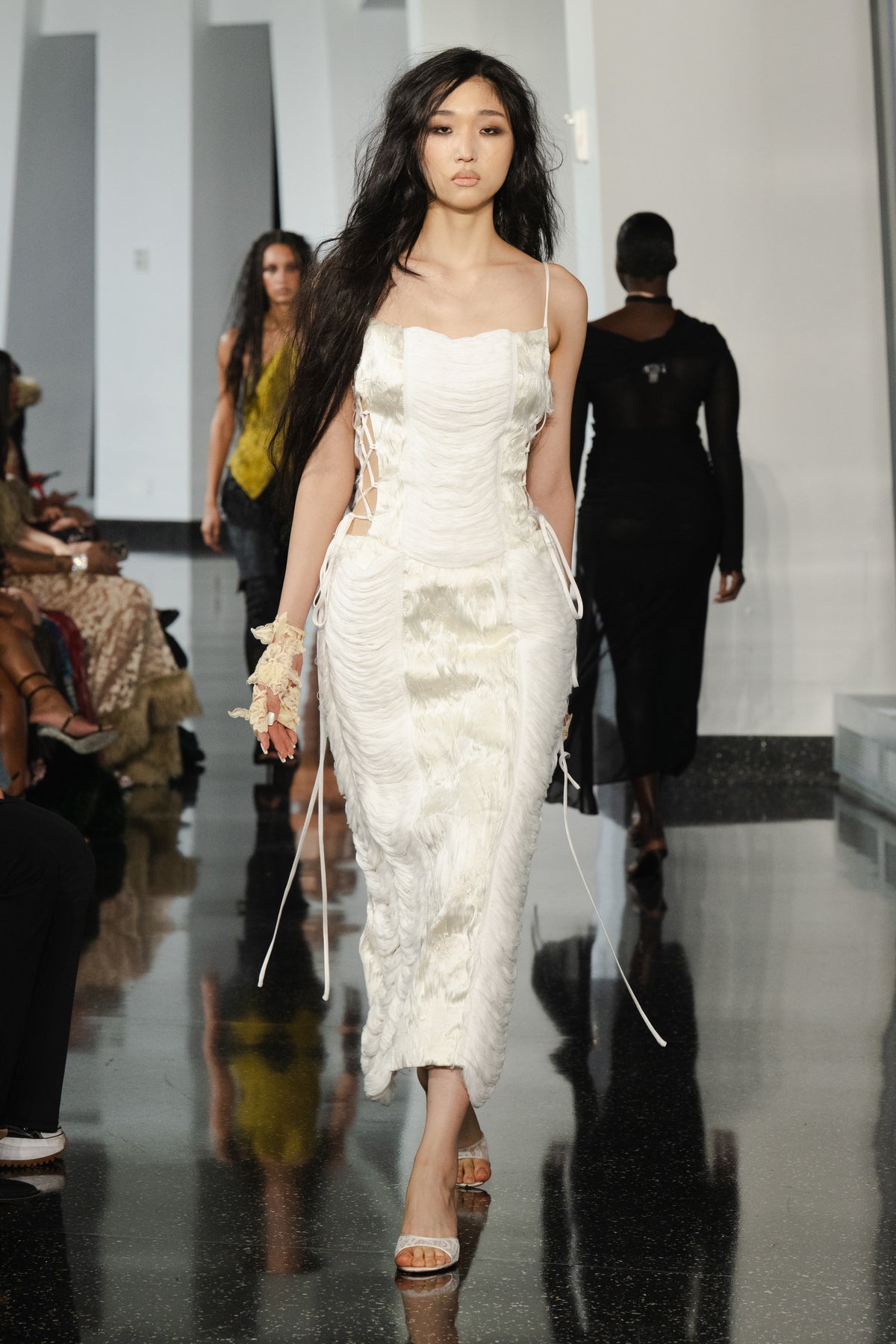 Jesse Lace Up Dress - Pre Order