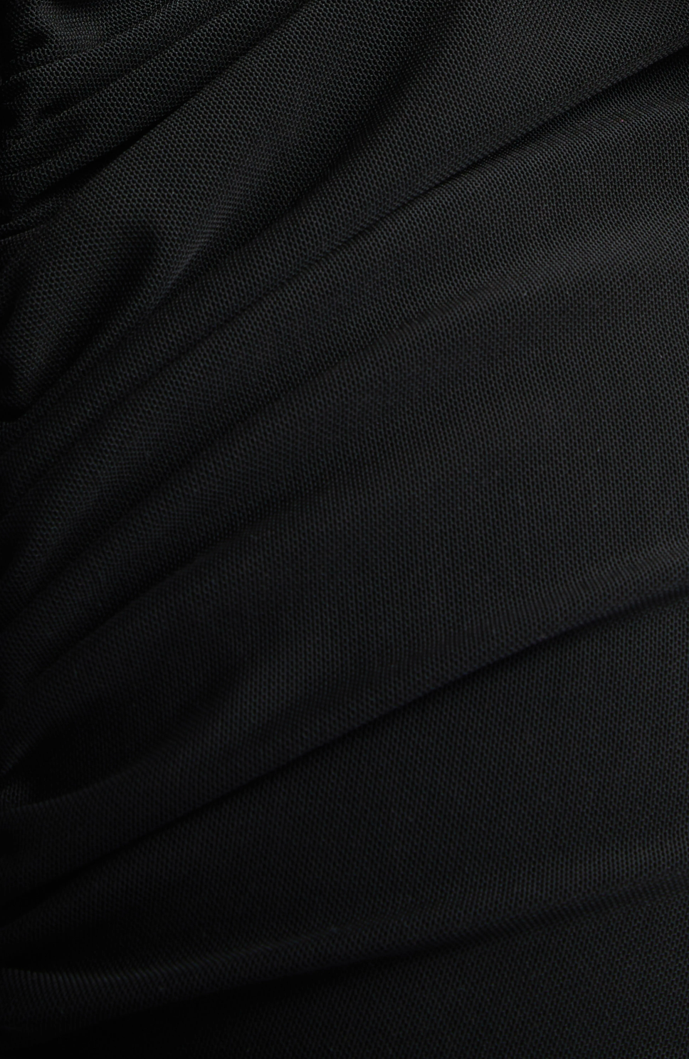 Mesh Maxi Dress in Black-Pre Order