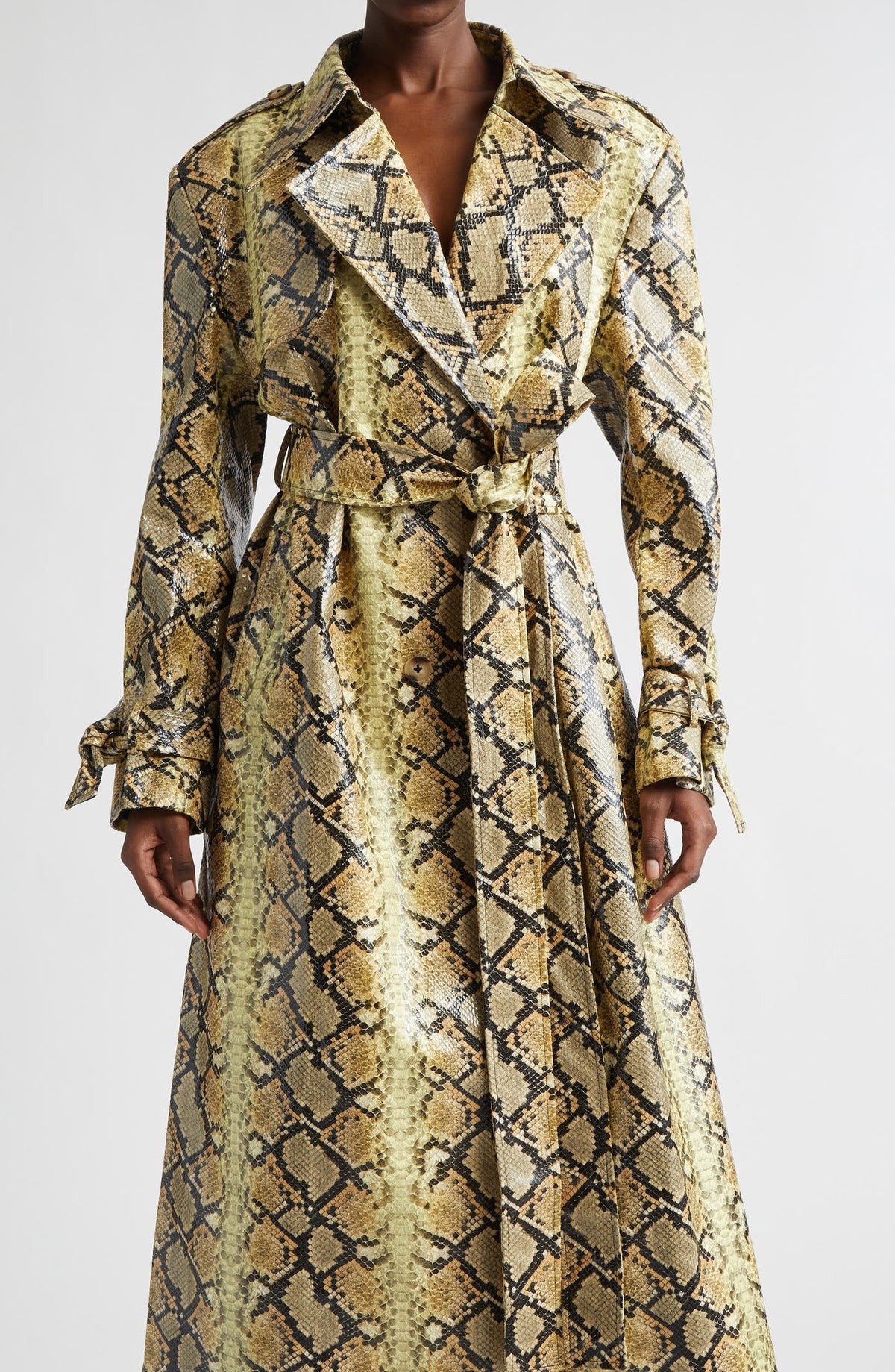 SNAKE TRENCH Coat