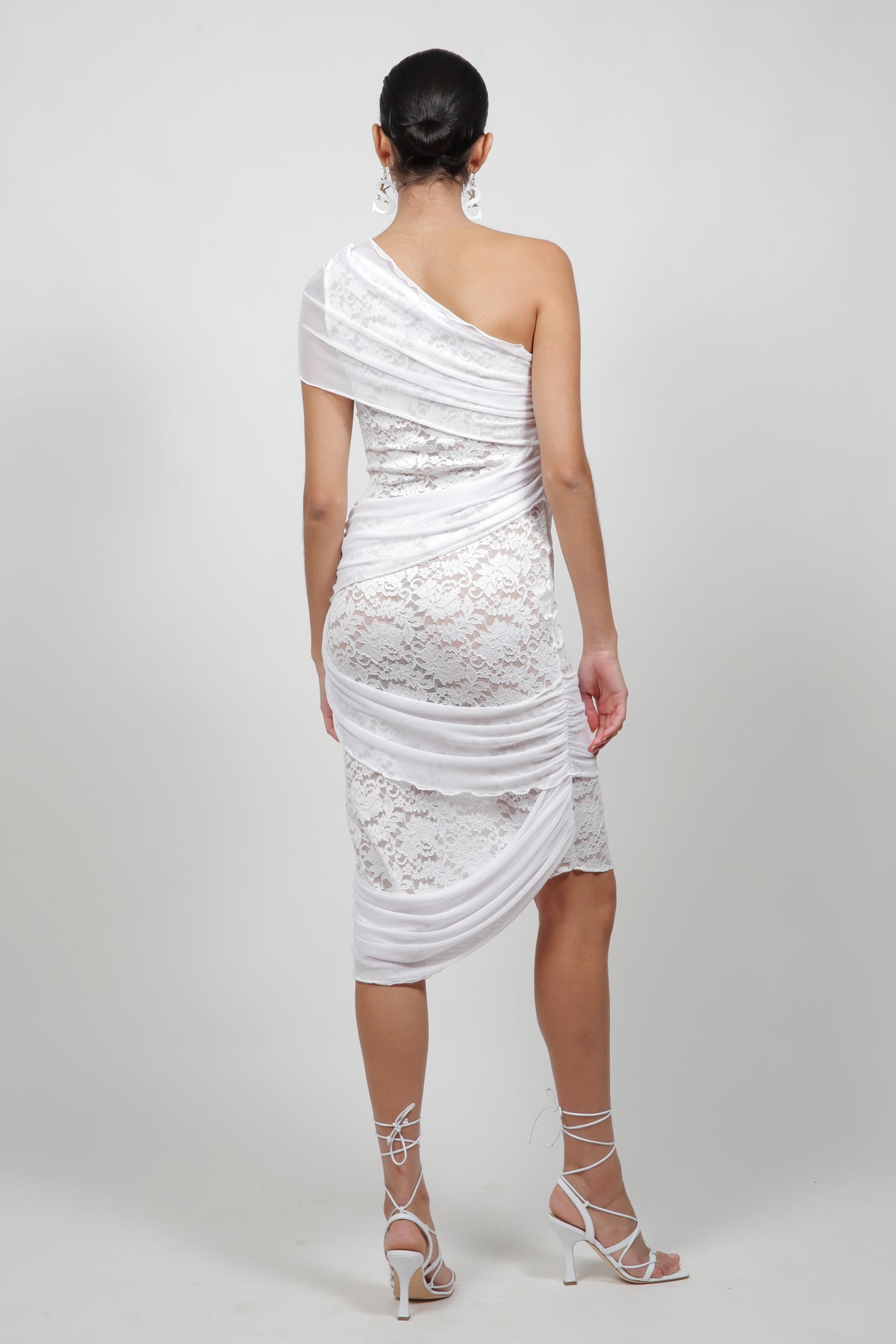 Pre-Order Mesh Drape Dress