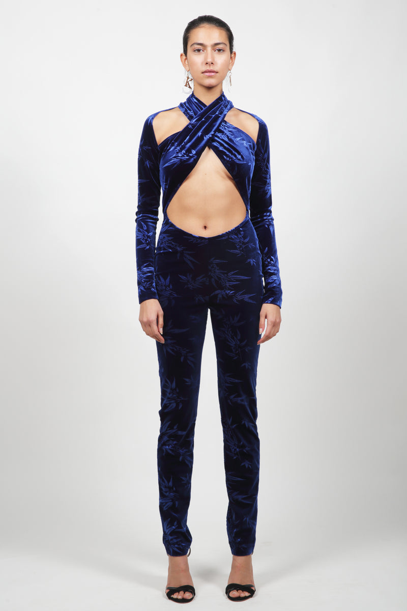 Pre-Order: Sapphire Wrap Jumpsuit